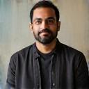 Portrait of Rajesh Patel, a visual artist